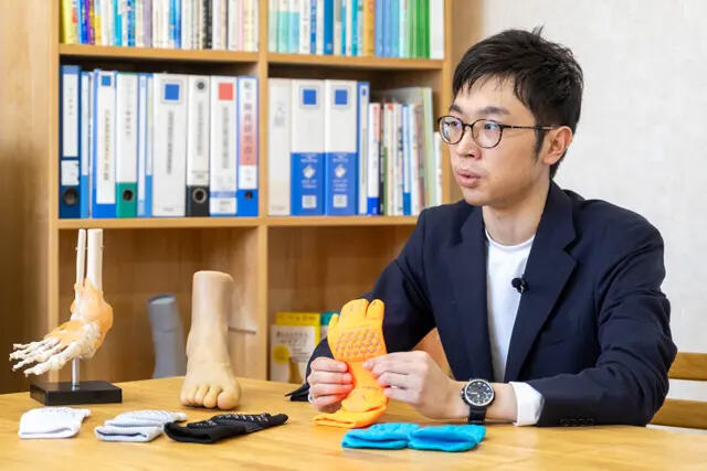 糖尿病患者様向けの靴下「ＭＰ胼胝対策ソックス」のご紹介